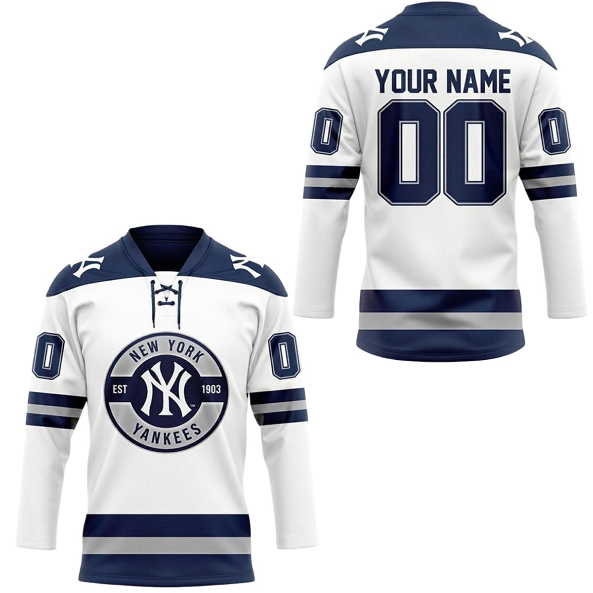 New York Yankees Hockey Jersey Night 2026 Giveaway 1 New York Yankees Yankees Hockey Jersey Night 2026 Giveaway 0