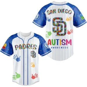 1 2026 San Diego Padres Autism Awareness Day Jersey