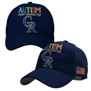 2026 Colorado Rockies Autism Awareness Month Hat 1