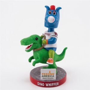 2026 Wisconsin Timber Rattlers Dino Whiffer Bobblehead Giveaway 1