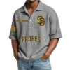 San Diego Padres EST 1969 Waffle Polo Shirt 3