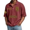 San Diego Padres EST 1969 Waffle Polo Shirt 5