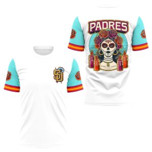 San Diego Padres City Connect Dia de los Muertos 2026 Shirt 1