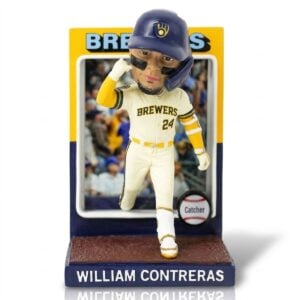 2026 Milwaukee Brewers Contreras Trading Card Bobblehead Giveaway 1