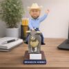Texas Rangers Brandon Nimmo Bull Riding Bobblehead 2026 Giveaway 3 Texas Rangers Brandon Nimmo Bull Riding Bobblehead 2026 Giveaway 2