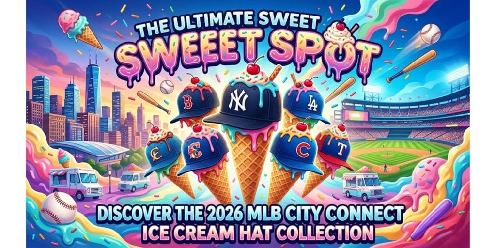 The Ultimate Sweet Spot Discover the 2026 MLB City Connect Ice Cream Hat Collection