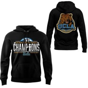 Ucla Bruins 2026 Big Ten Womens Basketball Tournament Champions Hoodie 0