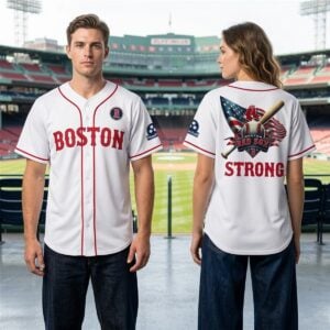 2026 Boston Red Sox Strong Celebrate Patriots Day Jersey 0