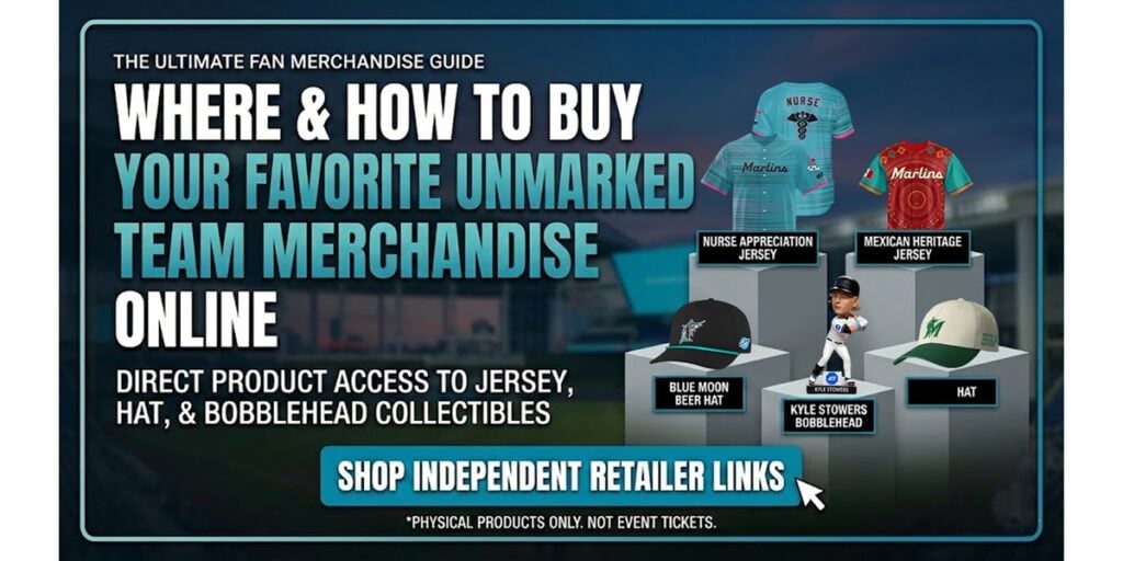 Where to Buy Miami Marlins 2026 Giveaway Items Online