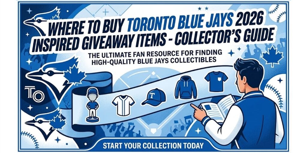 Where to Buy Toronto Blue Jays 2026 Inspired Giveaway Items – Collector's Guide