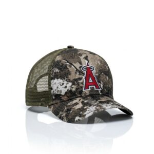 2026 Los Angeles Angels Camo Trucker Hat Giveaway 1
