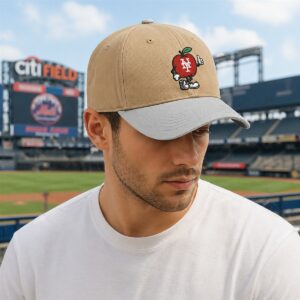 2026 New York Mets Apple Mascot Hat 0