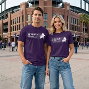 2026 Colorado Rockies Home Run 5K Shirt 0