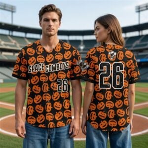 2026 Sugar Land Space Cowboys Pumpkin Jersey Giveaway 0