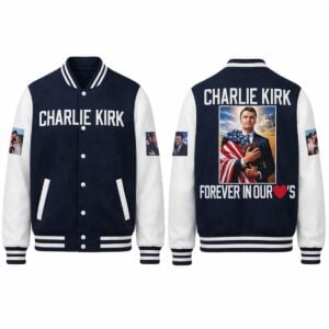 Charlie Kirk Forever In Our Hearts Jacket 1