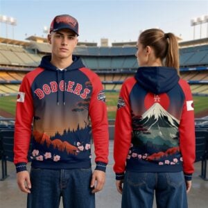 0 2026 LA Dodgers Japanese Heritage Night Hoodie