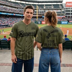 0 2026 Rangers Armed Forces Day Jersey