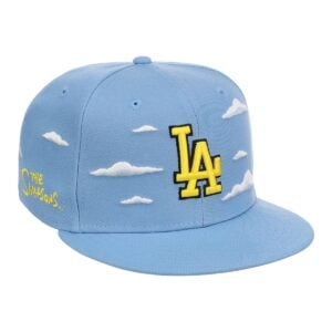 2026 Los Angeles Dodgers Simpsons Clouds Hat 1