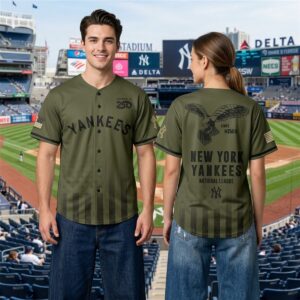 0 2026 NY Yankees Armed Forces Day Jersey