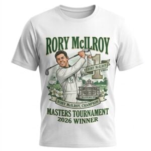 1 Rory McIlroy Masters Tournament 2026 Winner Shirt