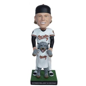 2026 Baltimore Orioles Jackson Holliday and Coconut Bobblehead Giveaway 1