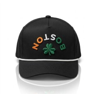 Drake Maye Boston Shamrock Hat 1