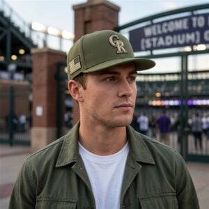 2026 Colorado Rockies Armed Forces Hat 0