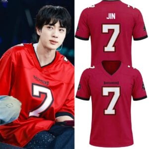 7 BTS Jin Tampa Bay Buccaneers Jersey