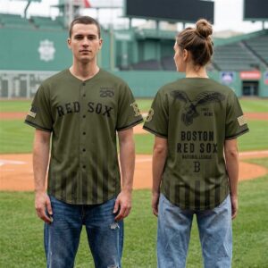 0 2026 Red Sox Armed Forces Day Jersey
