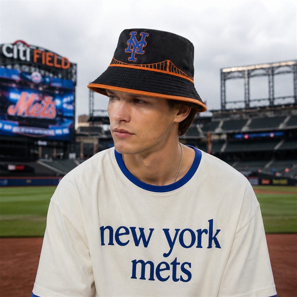 0 2026 NY Mets Reversible Bucket Hat Giveaway 0