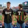 0 2026 Rangers Juneteenth Freedom Day 1865 Jersey