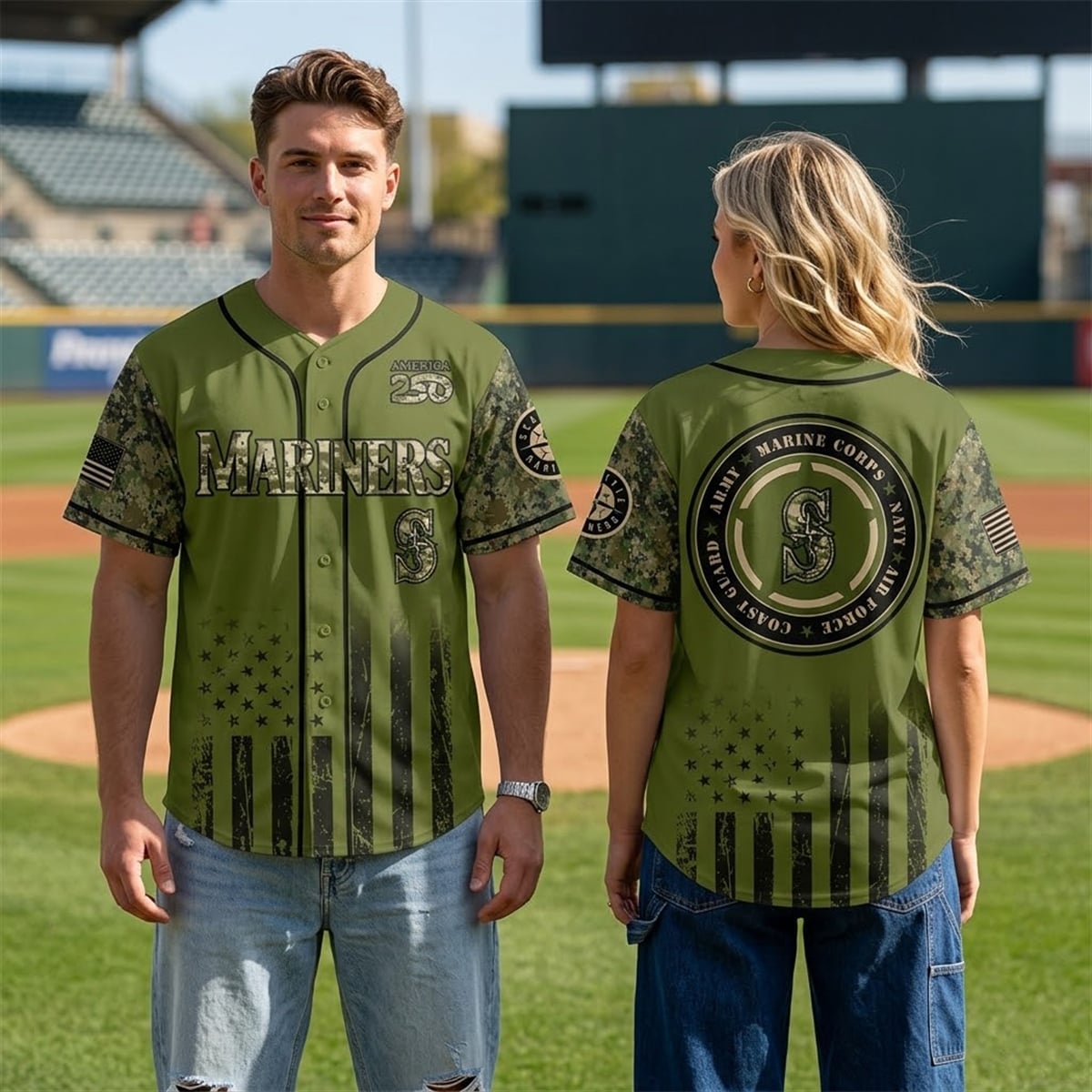 0 Mariners Military Appreciation Night 2026 Jersey 0 Mariners Military Appreciation Night 2026 Jersey