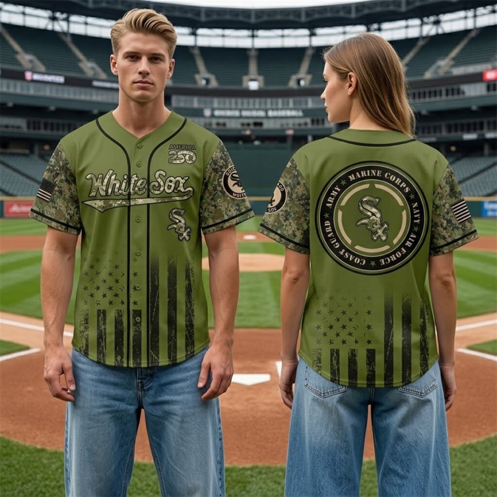 0 White Sox Military Appreciation Night 2026 Jersey