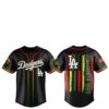 1 2026 LA Dodgers Juneteenth Freedom Day 1865 Jersey