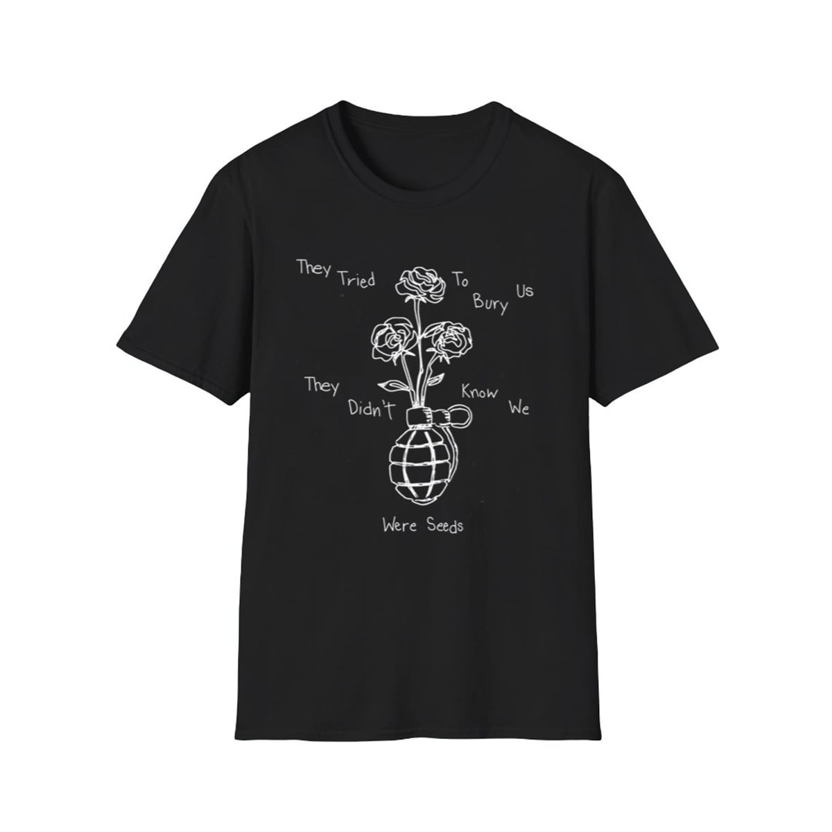 Kyrie Irving They Tried To Bury Us They Didn't Know We Were Seeds Shirt