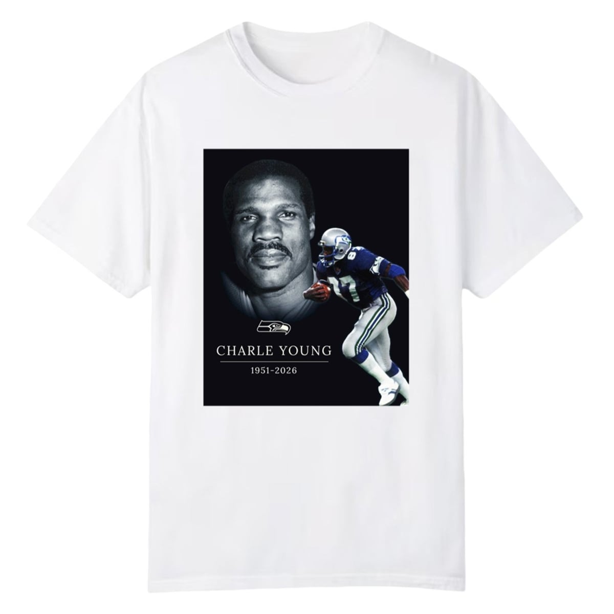 1 Seahawks Charle Young 1951 2026 Rip Shirt 1