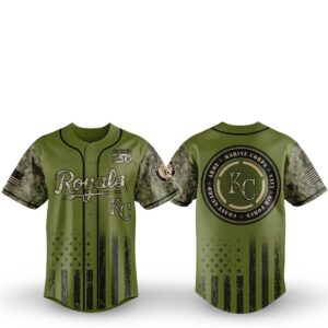 1 KC Royals Military Appreciation Night 2026 Jersey