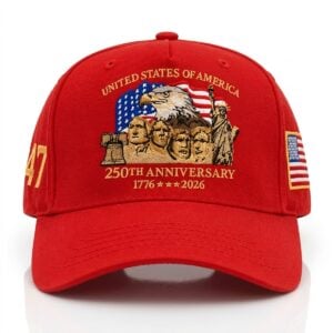 Trump United States Of America 250th Anniversary 1776 2026 Hat 1