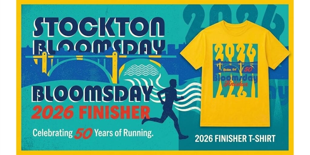 2026 50th Annual Bloomsday Race Shirt 9