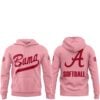 2026 Alabama Crimson Tide Softball Pink Game Hoodie 1