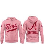 2026 Alabama Crimson Tide Softball Pink Game Hoodie