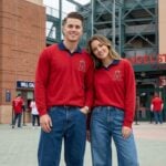 2026 Angels Throwback Collared Crewneck Giveaway