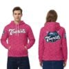 2026 Asheville Tourists Pink Sprinkles Hoodie 2
