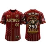 2026 Astros x USMC Celebrates 250 Years USA Anniversary Jersey