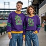 2026 Cardinals Halfway to Mardi Gras Sweatshirt Giveaway