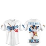 2026 Dodgers One Piece Night Luffy Scar Jersey