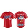 2026 Dodgers One Piece Night Luffy Scar Jersey 5 2026 Dodgers One Piece Night Luffy Scar Jersey 1