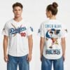 2026 Dodgers One Piece Night Luffy Scar Jersey 7 2026 Dodgers One Piece Night Luffy Scar Jersey 6