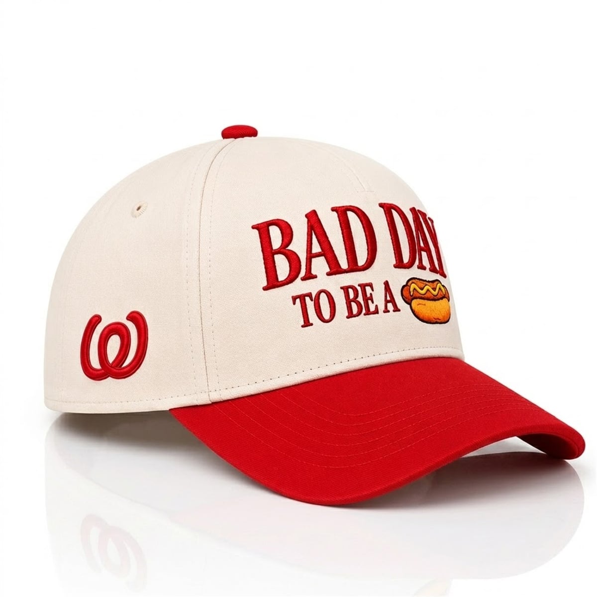 2026 Giveaway Washington Nationals Bad Day To Be A Hot Dog Hat 2