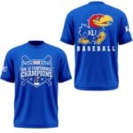 2026 Kansas Jayhawks Baseball Big 12 Champions Shirt